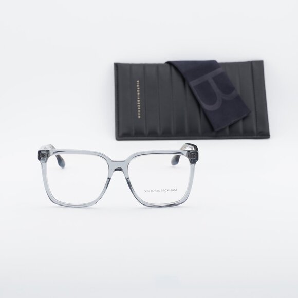 Victoria Beckham VB2669 037 Square Eyeglasses - Transparent Grey 55mm main image 5